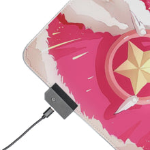 Load image into Gallery viewer, Cardcaptor Sakura Sakura Kinomoto, Keroberos RGB LED Mouse Pad (Desk Mat)