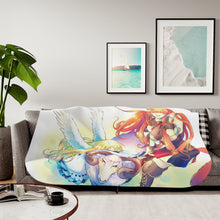 Load image into Gallery viewer, Raphtalia and Filo Sherpa Blanket