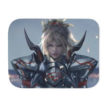 Load image into Gallery viewer, Fate/Apocrypha Saber Of Red Sherpa Blanket