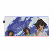 Load image into Gallery viewer, Anime Mobile Suit Gundam 00 RGB LED Mouse Pad (Desk Mat)