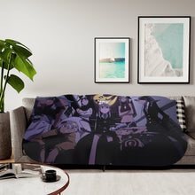 Load image into Gallery viewer, Anime Soul Eater Sherpa Blanket
