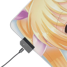 Load image into Gallery viewer, Magical Girl Lyrical Nanoha RGB LED Mouse Pad (Desk Mat)