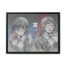 Load image into Gallery viewer, Ichigo, Zero Two Canvas Framed Art Print