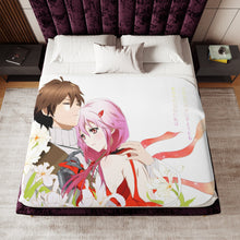Load image into Gallery viewer, Guilty Crown Inori Yuzuriha Sherpa Blanket