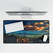 Load image into Gallery viewer, Old Houses in Norway Mouse Pad (Desk Mat)