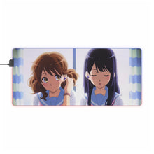 Load image into Gallery viewer, Sound! Euphonium Kumiko Oumae, Reina Kousaka RGB LED Mouse Pad (Desk Mat)