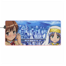 Load image into Gallery viewer, A Certain Magical Index Index Librorum Prohibitorum, Mikoto Misaka RGB LED Mouse Pad (Desk Mat)