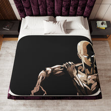 Load image into Gallery viewer, Anime One-Punch Man Sherpa Blanket