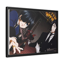 Load image into Gallery viewer, Black Butler Canvas Framed Art Print