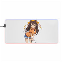Load image into Gallery viewer, The Melancholy of Haruhi Suzumiya - Haruhi Suzumiya RGB LED Mouse Pad (Desk Mat)