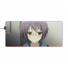 Load image into Gallery viewer, The Melancholy Of Haruhi Suzumiya RGB LED Mouse Pad (Desk Mat)