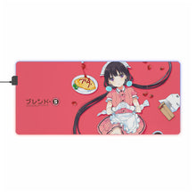 Load image into Gallery viewer, Blend S Maika Sakuranomiya RGB LED Mouse Pad (Desk Mat)