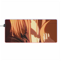 Load image into Gallery viewer, Yuzu x Mei Kiss RGB LED Mouse Pad (Desk Mat)