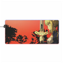 Load image into Gallery viewer, Fate/Stay Night RGB LED Mouse Pad (Desk Mat)