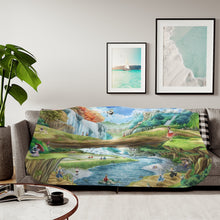 Load image into Gallery viewer, Anime Touhou Sherpa Blanket