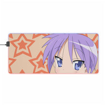 Load image into Gallery viewer, Lucky Star Kagami Hiiragi RGB LED Mouse Pad (Desk Mat)