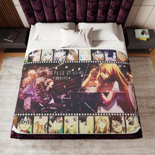 Load image into Gallery viewer, Anime Your Lie in April Sherpa Blanket