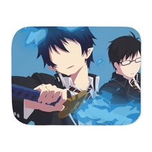 Load image into Gallery viewer, Blue Exorcist Rin Okumura, Yukio Okumura Sherpa Blanket