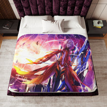 Load image into Gallery viewer, Anime Guilty Crown Sherpa Blanket