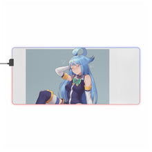 Load image into Gallery viewer, Aqua RGB LED Mouse Pad (Desk Mat)