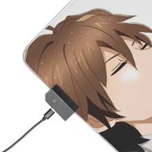 Load image into Gallery viewer, Guilty Crown Inori Yuzuriha RGB LED Mouse Pad (Desk Mat)