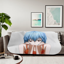 Load image into Gallery viewer, Anime Neon Genesis Evangelion Sherpa Blanket