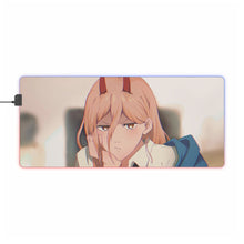 Load image into Gallery viewer, Anime Chainsaw Man RGB LED Mouse Pad (Desk Mat)