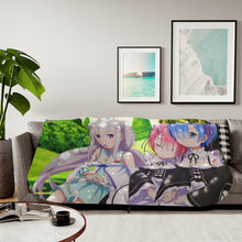 Load image into Gallery viewer, Anime Re:ZERO -Starting Life in Another World- Sherpa Blanket