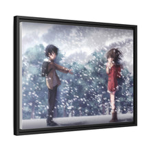 Load image into Gallery viewer, Anime ERASED Canvas Framed Art Print
