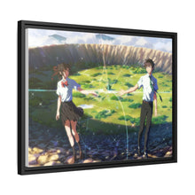 Load image into Gallery viewer, Anime Your Name. Canvas Framed Art Print
