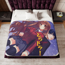Load image into Gallery viewer, Anime Toradora! Sherpa Blanket