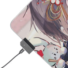 Load image into Gallery viewer, Anime Boy RGB LED Mouse Pad (Desk Mat)