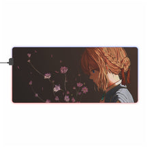 Load image into Gallery viewer, Violet Evergarden RGB LED Mouse Pad (Desk Mat)