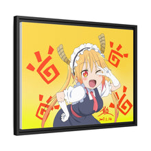 Load image into Gallery viewer, Miss Kobayashi's Dragon Maid Kobayashi-san Chi No Maid Dragon, Miss Kobayashi S Dragon Maid, Tohru Canvas Framed Art Print