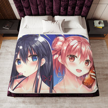 Load image into Gallery viewer, Anime My Teen Romantic Comedy SNAFU Sherpa Blanket