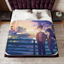 Load image into Gallery viewer, Friendly walk Sherpa Blanket