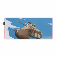 Load image into Gallery viewer, Girls und Panzer RGB LED Mouse Pad (Desk Mat)