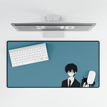 Load image into Gallery viewer, Tomoko and Tomoki Mouse Pad (Desk Mat)