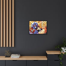 Load image into Gallery viewer, Super Janemba vs Gogeta Canvas Framed Art Print