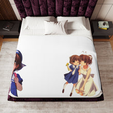 Load image into Gallery viewer, Clannad Nagisa & Ushio Sherpa Blanket