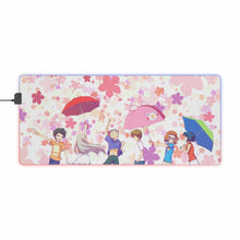 Load image into Gallery viewer, Anohana Meiko Honma, Jinta Yadomi, Naruko Anjou, Tetsudou Hisakawa, Chiriko Tsurumi RGB LED Mouse Pad (Desk Mat)