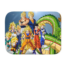 Load image into Gallery viewer, Anime Dragon Ball Z Sherpa Blanket