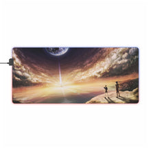 Load image into Gallery viewer, Anime Sci Fi RGB LED Mouse Pad (Desk Mat)