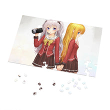 Load image into Gallery viewer, Nao Tomori and Yusa Nishimori holding hands Jigsaw Puzzle