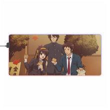 Load image into Gallery viewer, The Melancholy Of Haruhi Suzumiya RGB LED Mouse Pad (Desk Mat)
