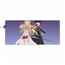 Load image into Gallery viewer, Sword Art Online RGB LED Mouse Pad (Desk Mat)