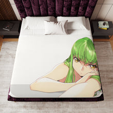 Load image into Gallery viewer, Pondering C.C. Sherpa Blanket