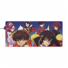 Load image into Gallery viewer, Code Geass Lelouch Lamperouge, Suzaku Kururugi, Euphemia Li Britannia RGB LED Mouse Pad (Desk Mat)