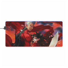 Load image into Gallery viewer, Fate/Stay Night: Unlimited Blade Works RGB LED Mouse Pad (Desk Mat)