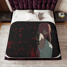 Load image into Gallery viewer, Elfen Lied Sherpa Blanket